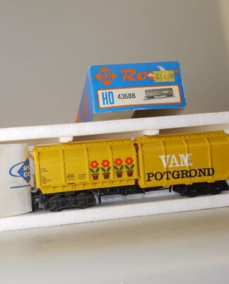 H0 Roco 4368/46229 Müllkippwagen NS VAM Potgrond, neuw./ovp/AC-Achsen