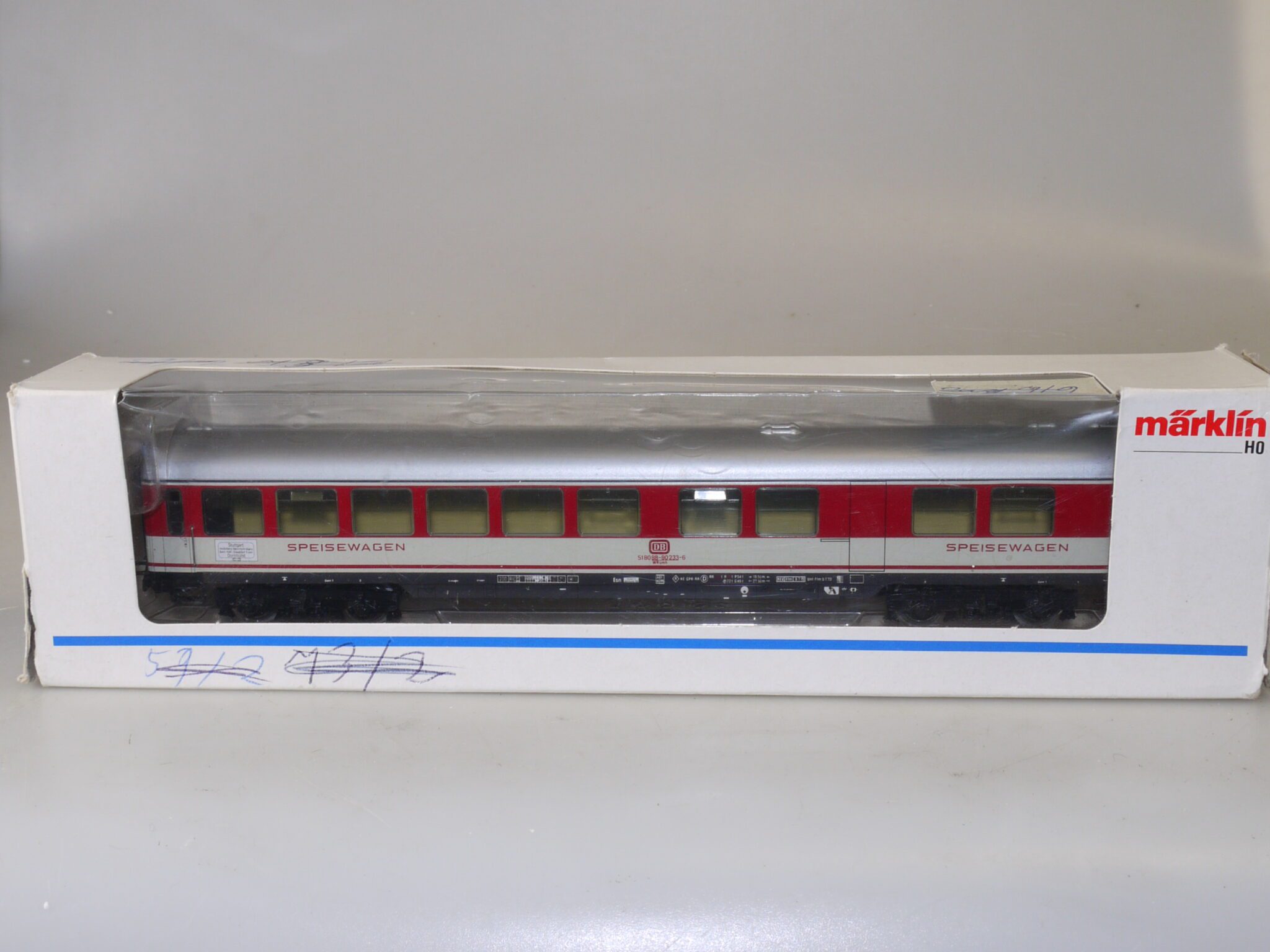 (4064) h0 Märklin 4054 D-Zug Speisewagen, top/Märklin-Vp