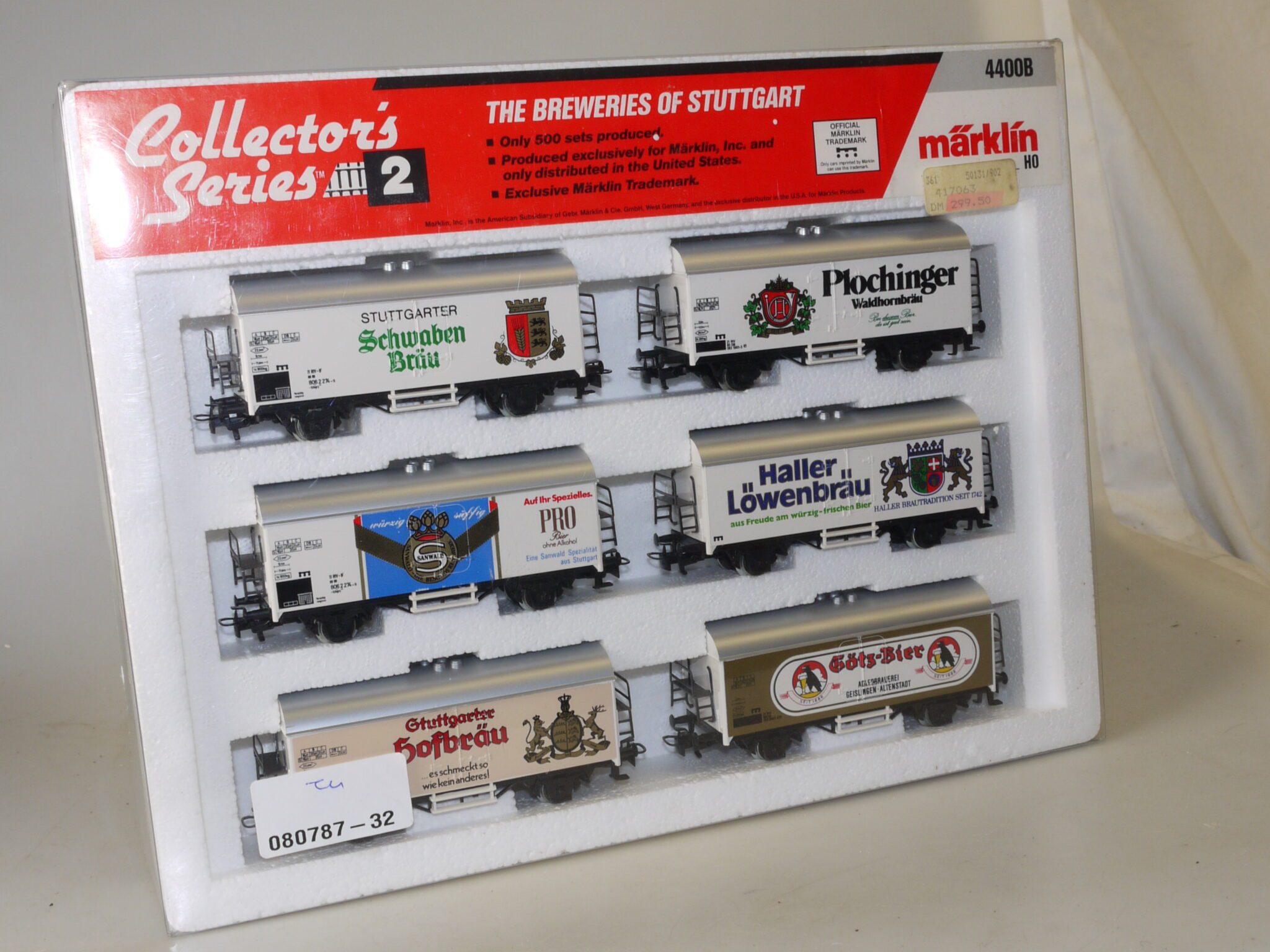 H0 Märklin 4400B Zugpackung Brauereien in Stuttgart, top/ovp