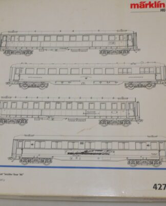 H0 Märklin 42752 Zugpackung Insidertour 1996, top/ovp