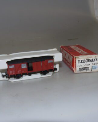 Spur N: Fleischmann 2470 Ged. Güterwagen braun, neuw./ovp