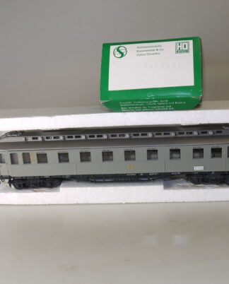 H0 Sachsenmodelle 6403301 D-Zugwagen grau B4ü Dre, Ep.III DR, neu/ovp