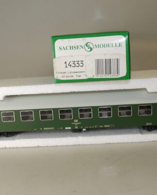 H0 Sachsenmodelle 14333 Personenwagen 2.Kl. Bme DR, top/ovp