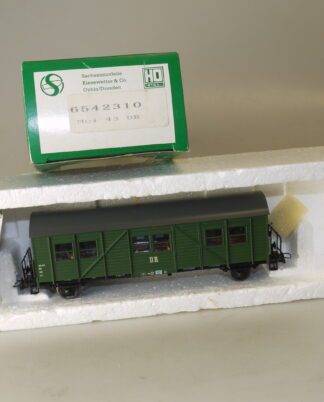 h0 Sachsenmodelle 6542310 Behelfs-Personenwagen DR Mci 43, neuw./OVP