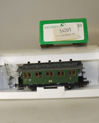 H0 Sachsenmodelle 14201 Personenwagen 2.Kl. Bi DR, top/ovp