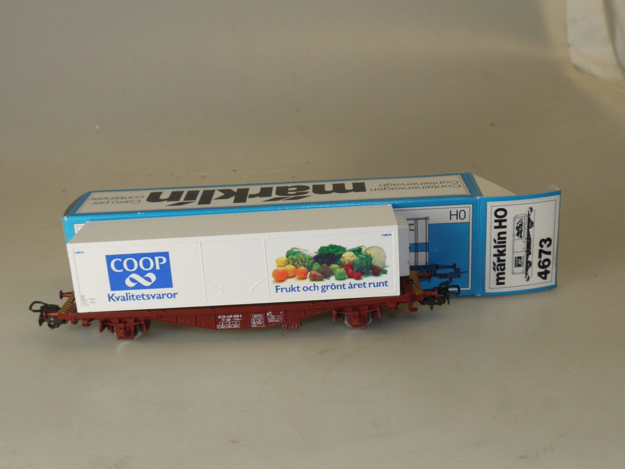 H0 Märklin 4673 Cont.Wagen COOP, neu/ovp