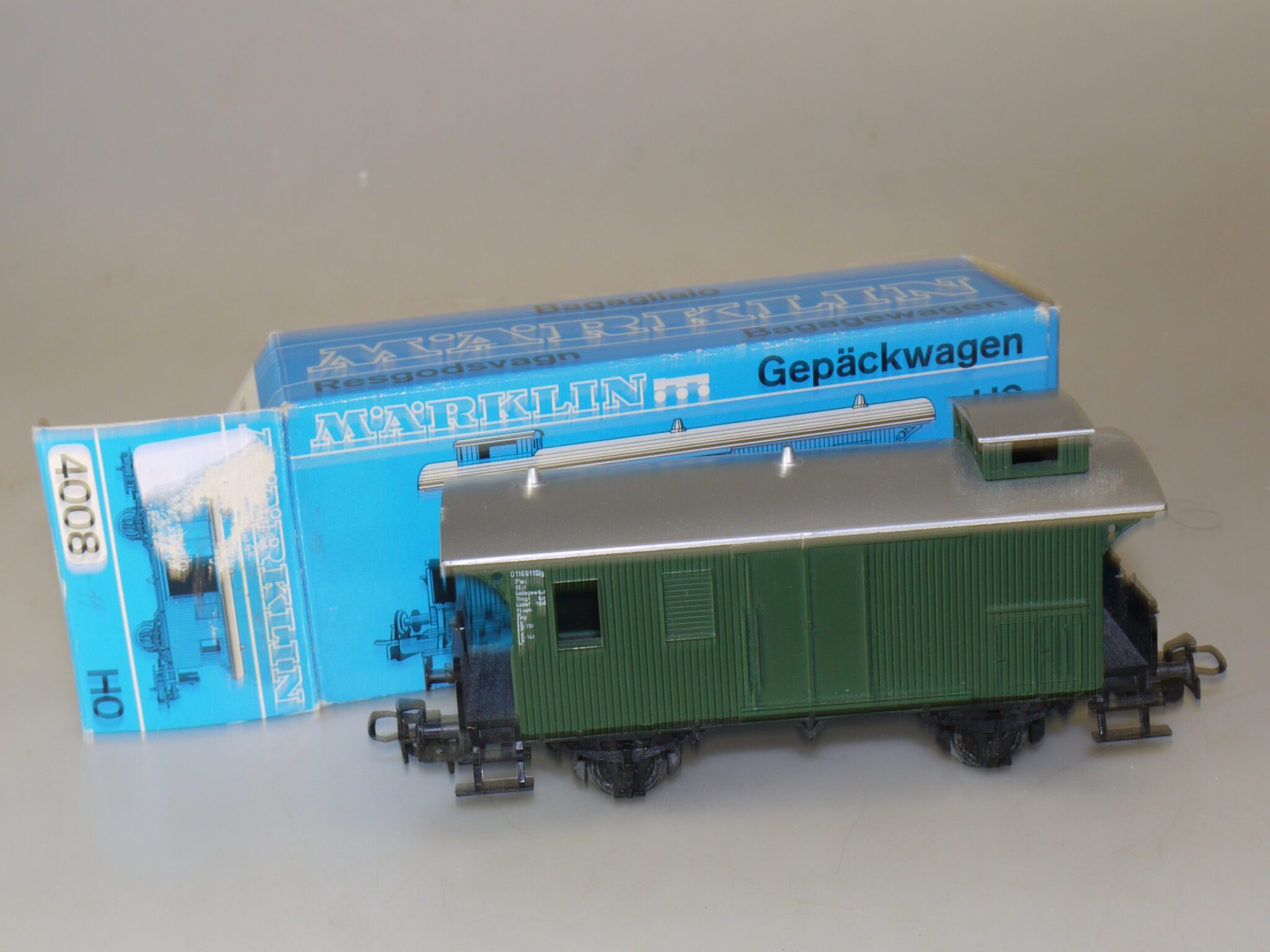 H0 Märklin 4008 Gepäckwagen, neu/ovp