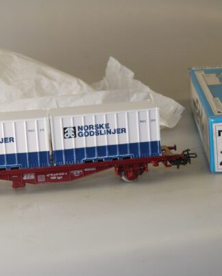 H0: Märklin 4772 Containerwagen Norske NSB, neu/ovp