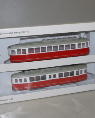 Spur H0 Strassenbahn Wiener Stadtwerke Großraumzug C1/c1, neuw./ovp/mit Antrieb