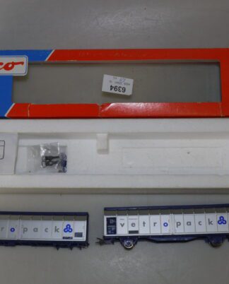 h0 Roco 44123 Güterwagenset Vetropack ÖBB, Mangel/ovp