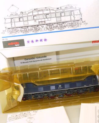 h0 Märklin 3368 E-Lok BR 118, top/Ovp/dig. mit 60760