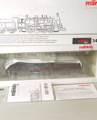 h0 Märklin 34551 Dampflok G8.1 KPEV, top/Ovp/dig. mit Tams LD-G-32