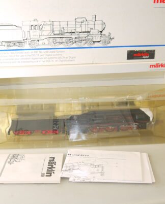 h0 Märklin 3411 Dampflok BR 18.1, top/Ovp/dig. mit Tams LD-G-32