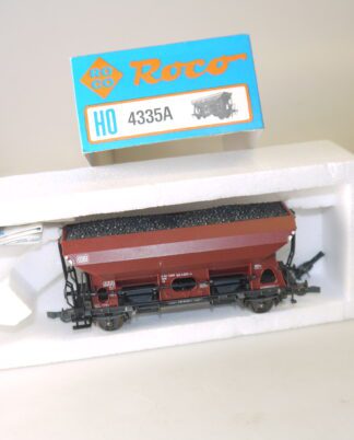 h0: Roco 4335A/46132 Schüttgutwagen mit Kohleladung, top/OVP/KK