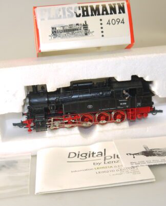 H0 Fleischmann 4094 Dampflok Bn 94 1730, top/ovp/dig./Lenz-Decoder