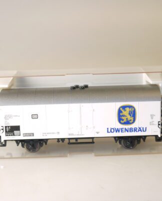 H0: Fleischmann 5328 Bierwagen Löwenbräu, top/ovp/KK