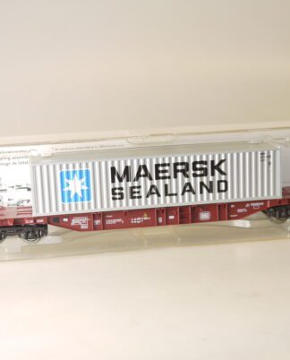 H0 Fleischmann 5245 01K Containerwagen Sgns Maersk, neuw./ovp