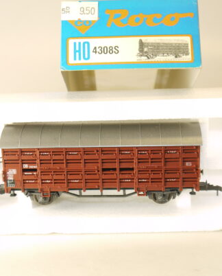 Roco H0 46035/4308S: Viehtransport-Gw, gebr./ovp/KK