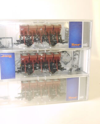 Roco H0 67013 Muldenkippwagen-Set Ommi51, neuw./ovp