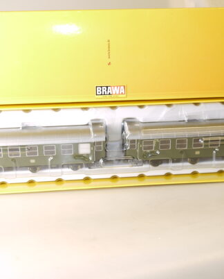 H0: Brawa 46306 2x Personenwagen B3yge, neu und unbespielt