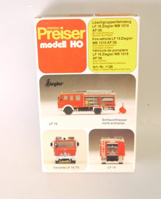 1:87/h0 Preiser Bausatz 1128 MB LF Ziegler - neuw./ovp