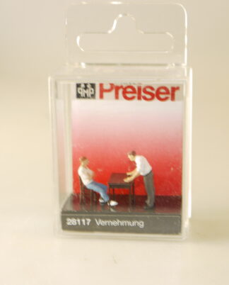 1:87/h0 Preiser 28117 Vernehmung - neuw./ovp