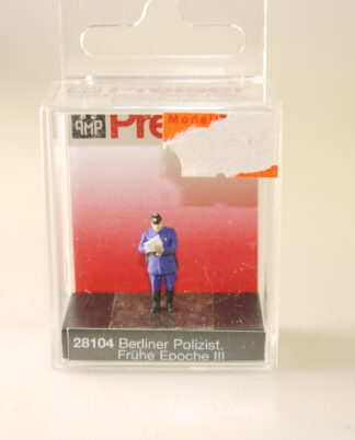 1:87/h0 Preiser 28104 Berliner Polizist Ep.III - neuw./ovp