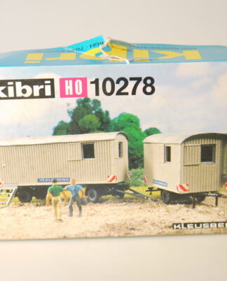 1:87 Kibri Bausatz 10278 Zwei Bauwagen, neuw./ovp