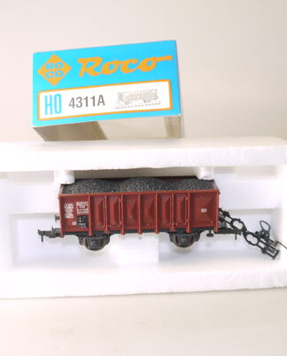H0 Roco 4311/46043 Hochbordwagen Ommp50 mit Kohleladung, top/ovp/KKK