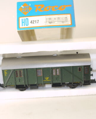 Roco H0 4217 Bahnpostwagen DB, top/ovp/KKK