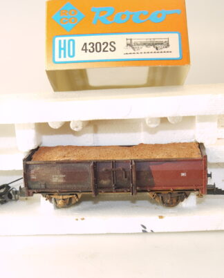 H0 Roco: 4302S Hochbordwagen DB, top/ovp/KKK/gealtert