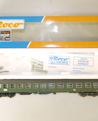 H0 Roco 44742 Mitteleinstiegswagen DB 1./2.Kl., top/OVP/KKK/Passagiere/Bel.