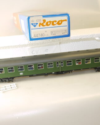 H0 Roco 44740 Mitteleinstiegswagen DB 2.Kl., top/OVP/KKK/Passagiere/Bel.