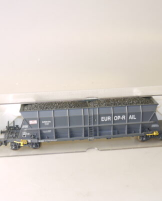 h0 Electrotren 5735 Selbstentladewagen SNCF Europ-Rail mit Kohleladung, neuw./ovp/KKK