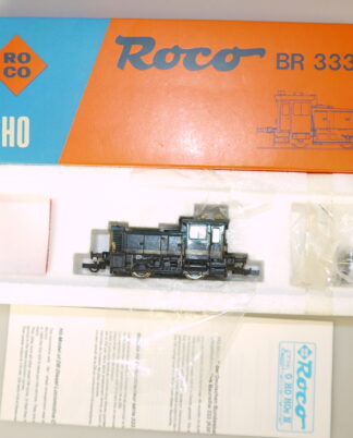 h0: Roco 4163A/43477 Diesellok 333 111-3, stark gebr./ovp/blau umlackiert