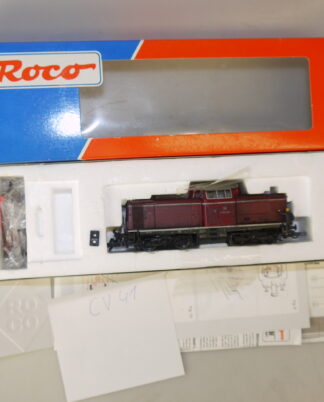 h0: Roco 63417 Diesellok V100 1224, stark gebr./ovp/Lenz-Decoder
