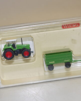 1:160 Wiking 960 01 24 Fendt Favorit mit Anhänger, neuw./ovp