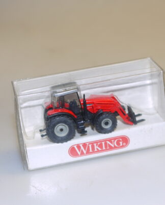 Spur N Wiking 957 39 25 Traktor MF 8280 mit Frontgabel, neu