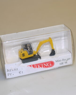1:160 Wiking 0946 05 Mini-Bagger gelb, neuw./ovp