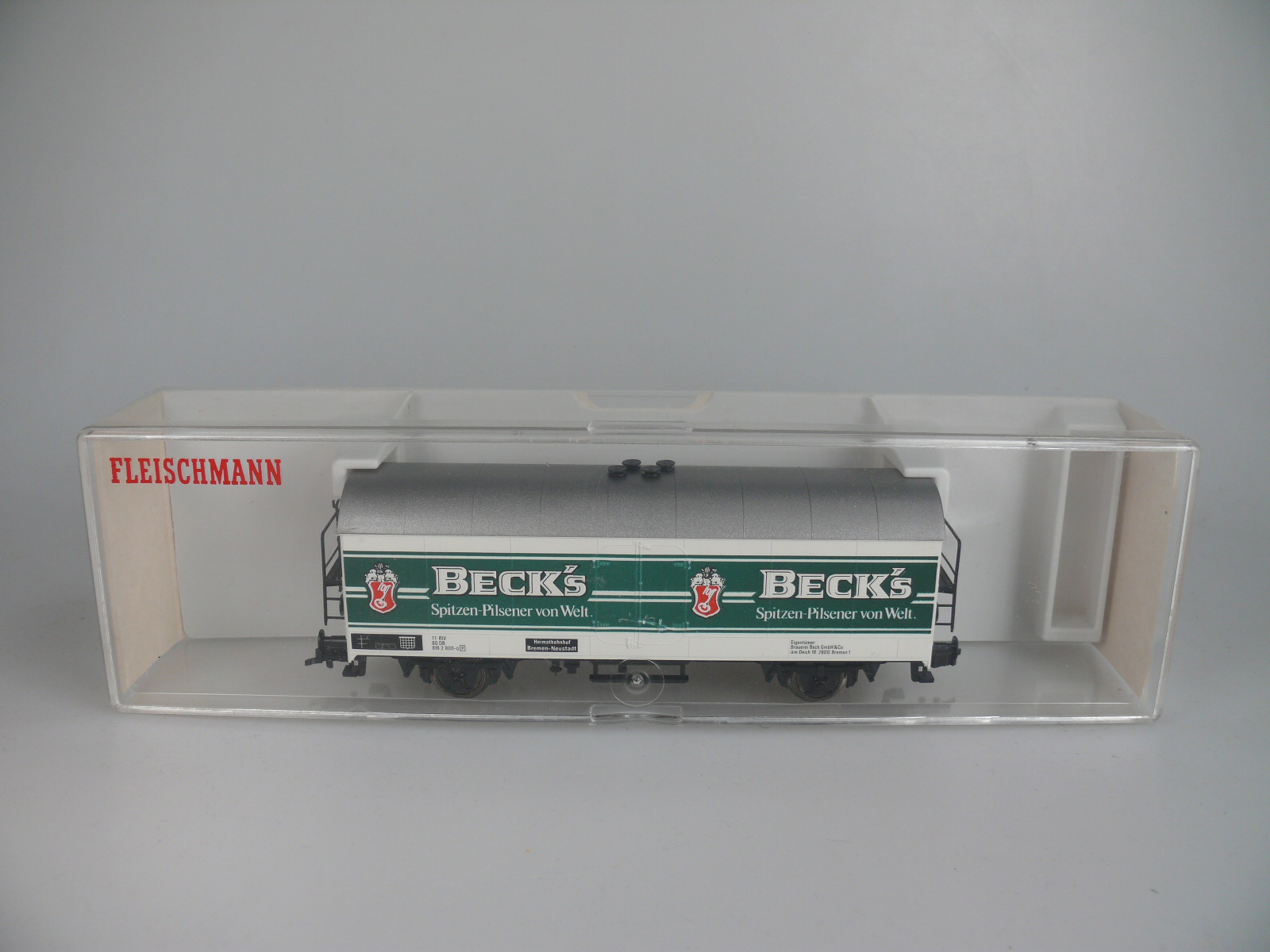 H0: Fleischmann 5325K 'BIERWAGEN BECK'S', neuw./ovp