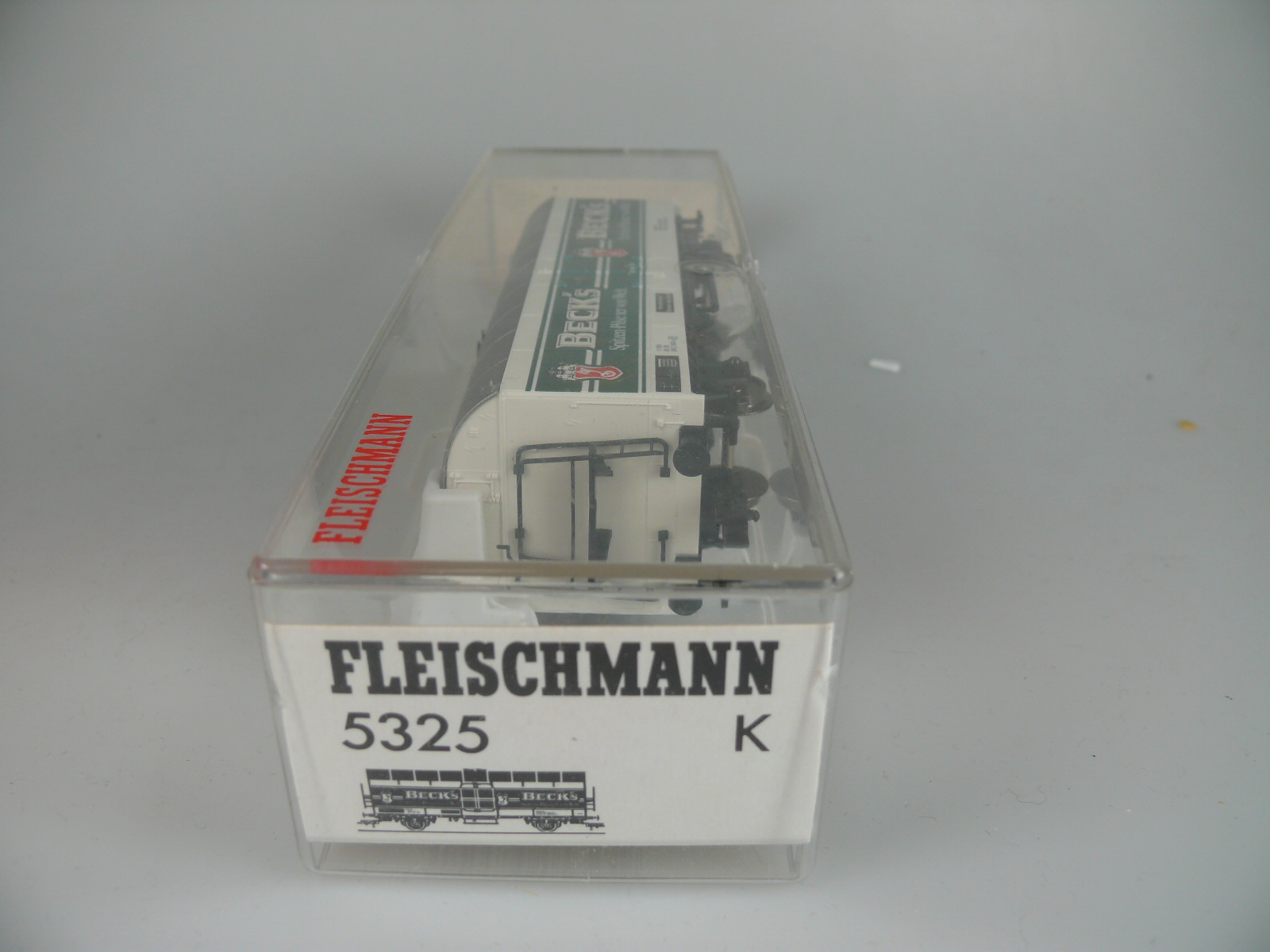 H0: Fleischmann 5325K 'BIERWAGEN BECK'S', neuw./ovp – Bild 3