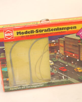 1:87 Busch 4070 Modell-Straßenlampen, neuw./ovp