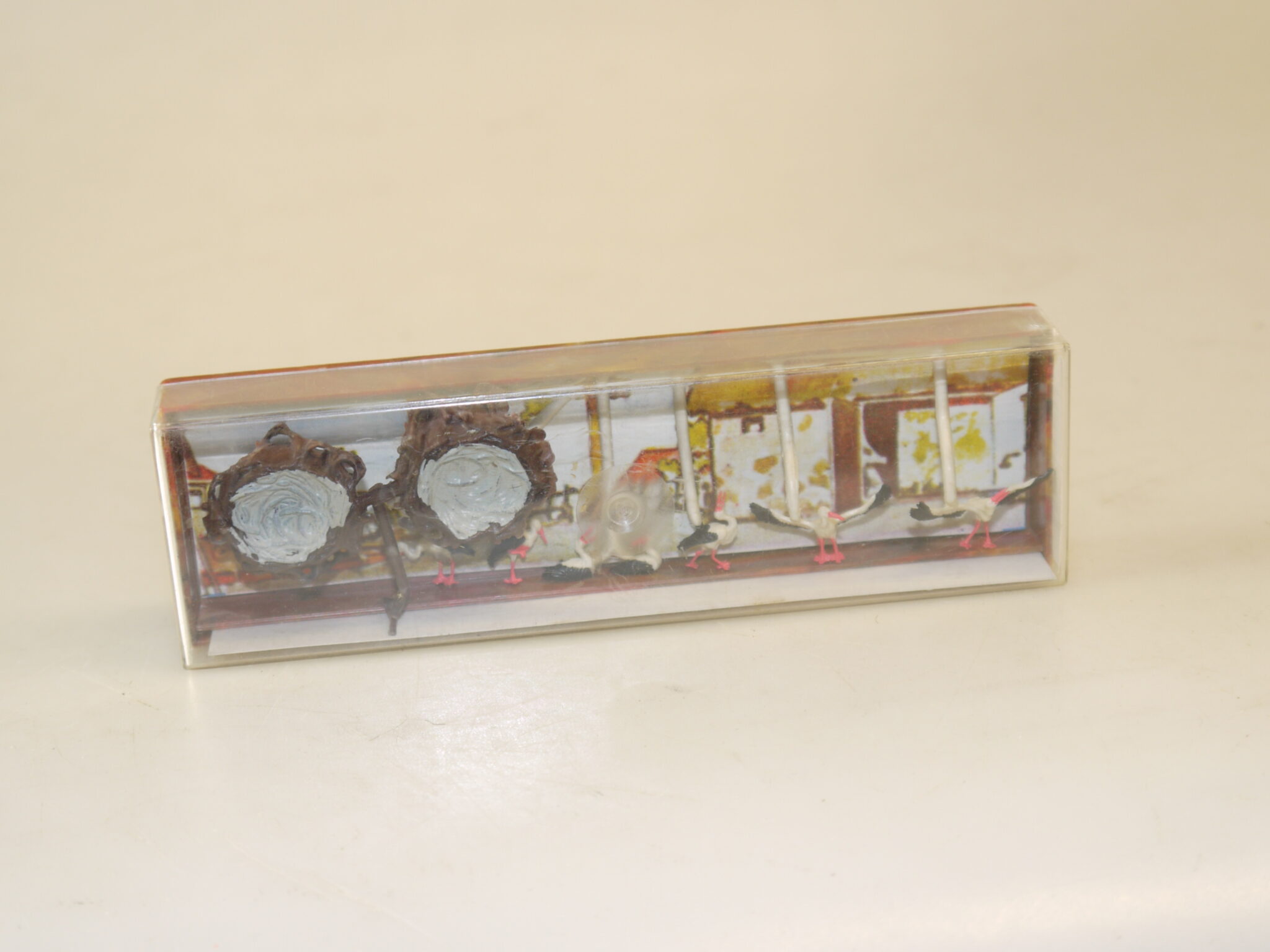 1:87 Merten 764 Störche auf Wagenrad, neuw./ovp