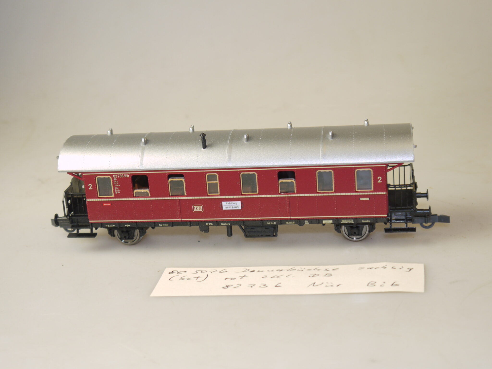 H0 Fleischmann 805076 Donnerbüchse 82736 2.Kl. aus Set, top/ohne OVP/KK