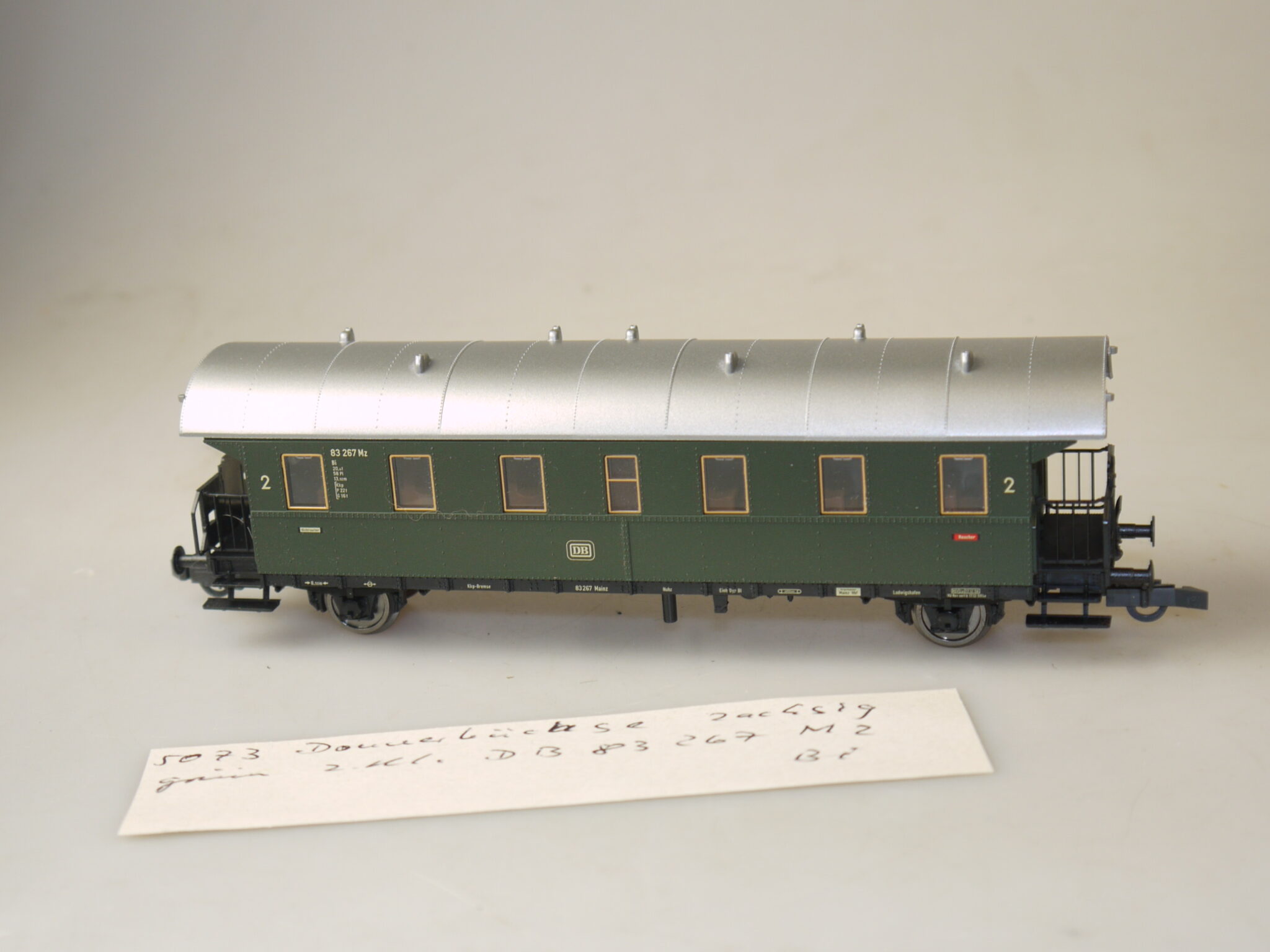 H0 Fleischmann 5073K Donnerbüchse 2.Kl. 83267 Mz, top/ohne OVP