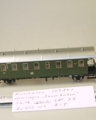 H0 Fleischmann 507801 Wendezug-Befehlswagen, top, aber ohne ovp