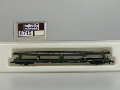 Märklin Spur Z: 8715 Autotransportwagen, TOP, OVP