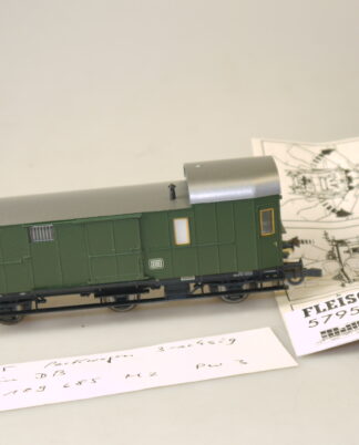 H0 Fleischmann 5795K Gepäckwagen, top, aber ohne ovp