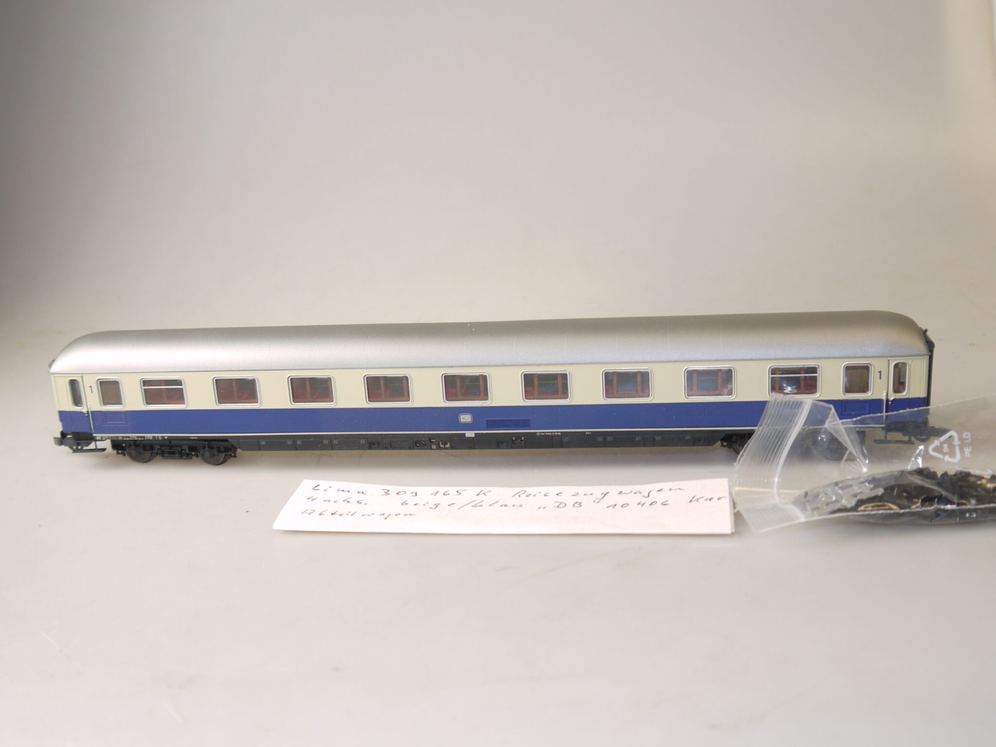 H0 Lima 309165K: Abteilwagen 1.Kl. Rheingold, top, aber ohne ovp