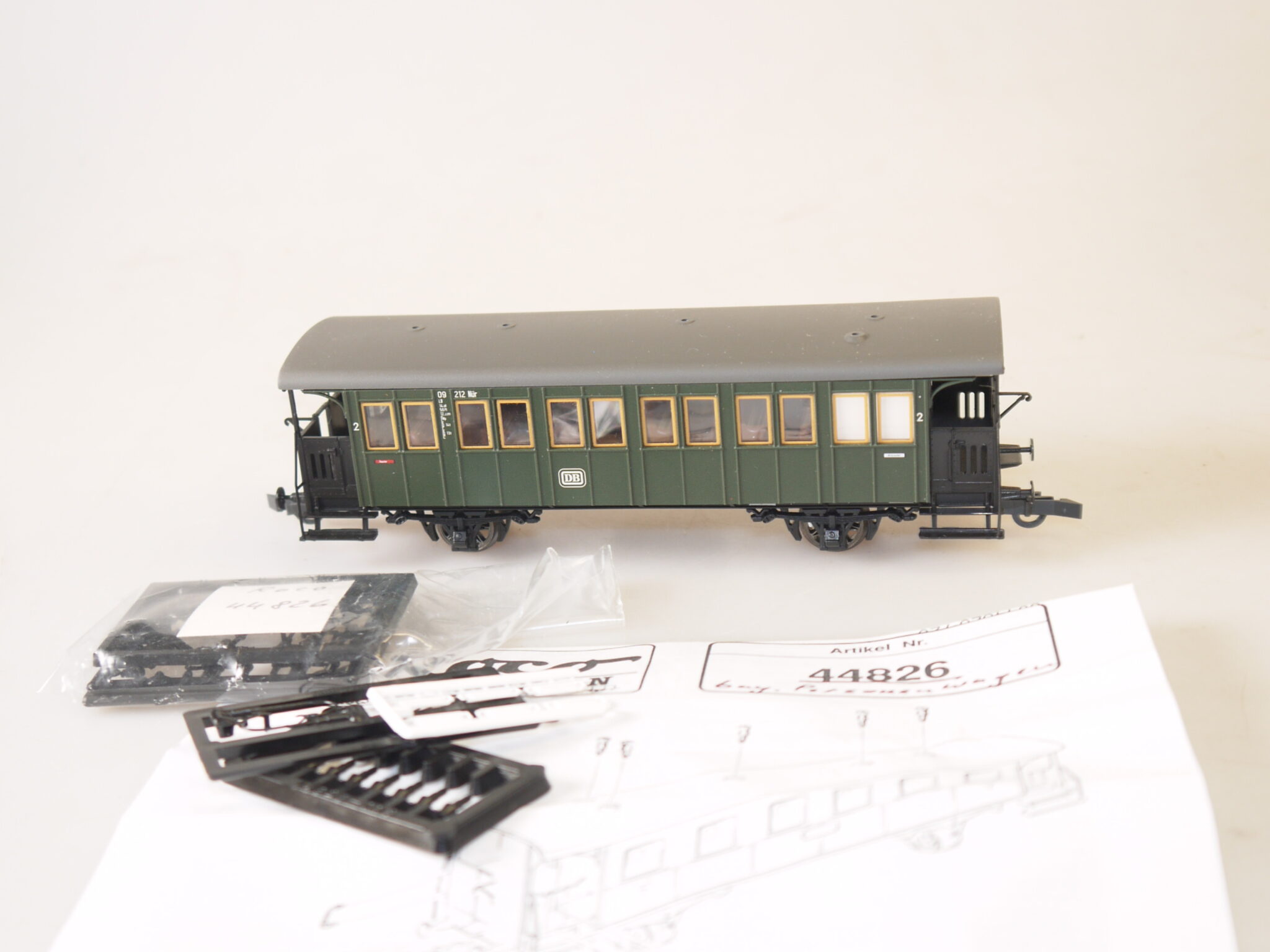 h0 Roco 44826 Lokalbahnwagen Nürnberg, top, aber ohne ovp